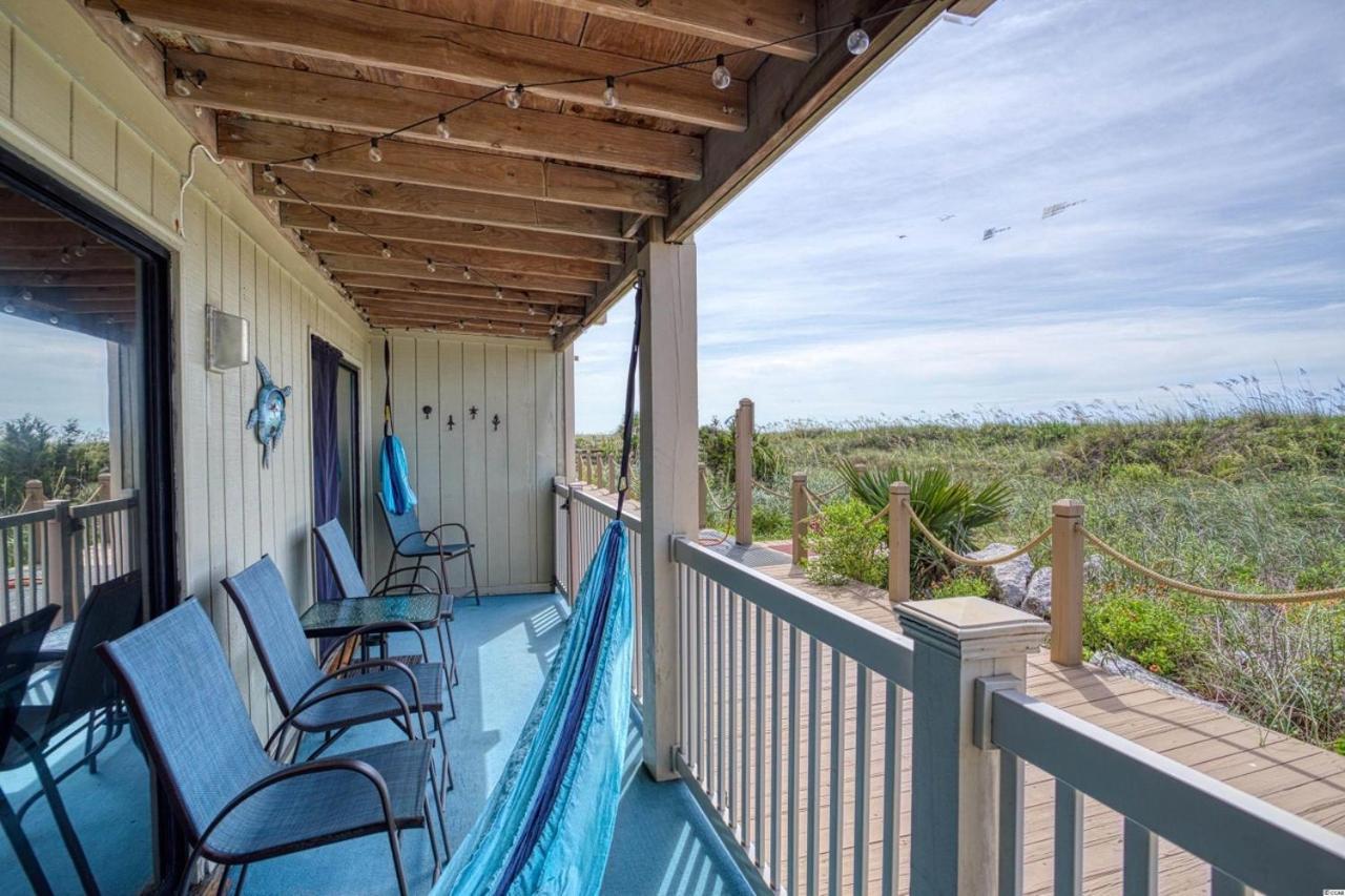 Beautiful Beachfront-Oceanfront First Floor 2Br 2Ba Condo In Cherry Grove, North Myrtle Beach! Renovated With A Fully Equipped Kitchen, 3 Separate Beds, Pool, Private Patio & Steps To The Sand! Extérieur photo