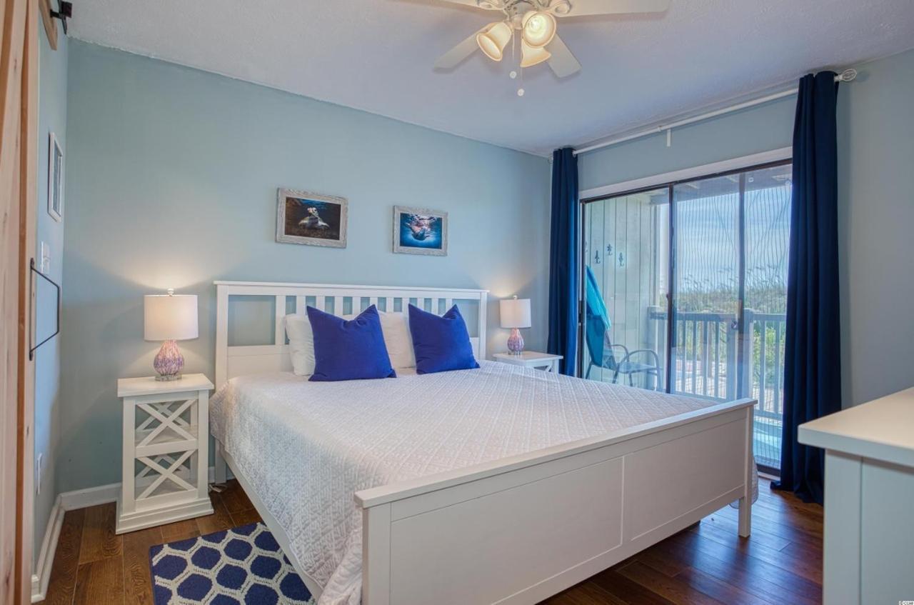 Beautiful Beachfront-Oceanfront First Floor 2Br 2Ba Condo In Cherry Grove, North Myrtle Beach! Renovated With A Fully Equipped Kitchen, 3 Separate Beds, Pool, Private Patio & Steps To The Sand! Extérieur photo