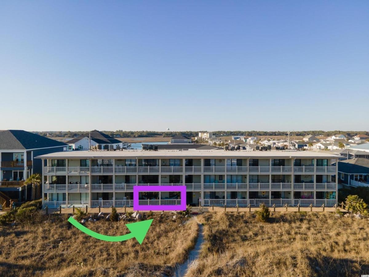 Beautiful Beachfront-Oceanfront First Floor 2Br 2Ba Condo In Cherry Grove, North Myrtle Beach! Renovated With A Fully Equipped Kitchen, 3 Separate Beds, Pool, Private Patio & Steps To The Sand! Extérieur photo