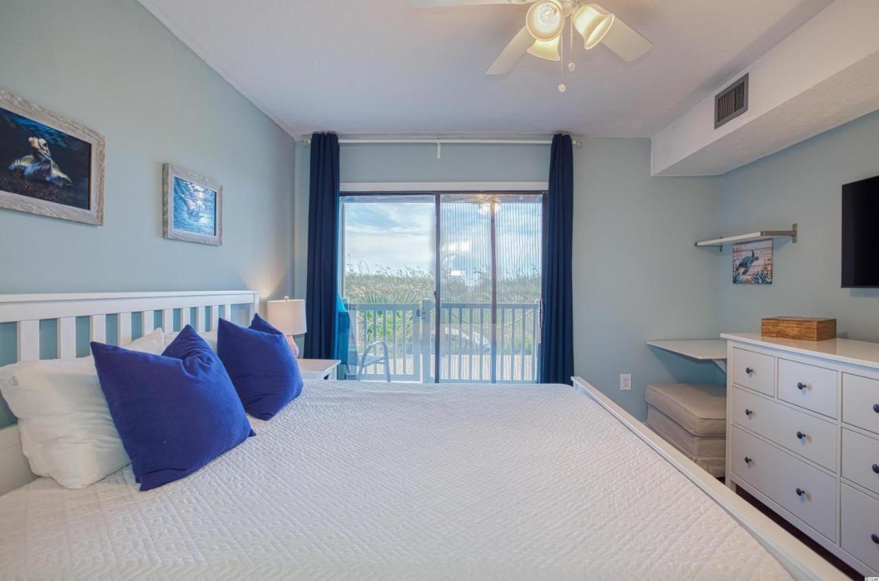 Beautiful Beachfront-Oceanfront First Floor 2Br 2Ba Condo In Cherry Grove, North Myrtle Beach! Renovated With A Fully Equipped Kitchen, 3 Separate Beds, Pool, Private Patio & Steps To The Sand! Extérieur photo